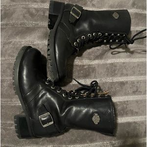 Harley Davidson leather  boots